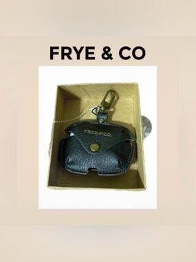 Frye And Co Unique Leather Earbud Case Pro NWT